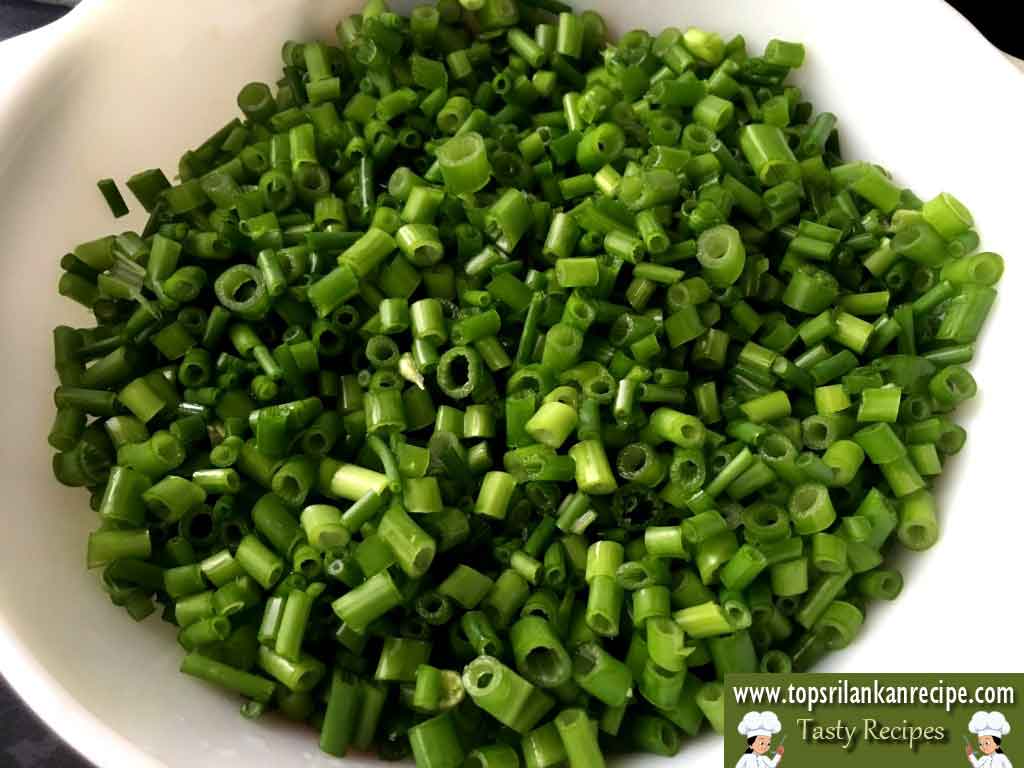 Simple Spring Onion Flower Recipe Vengaya Thal Poo Varai Top Sri