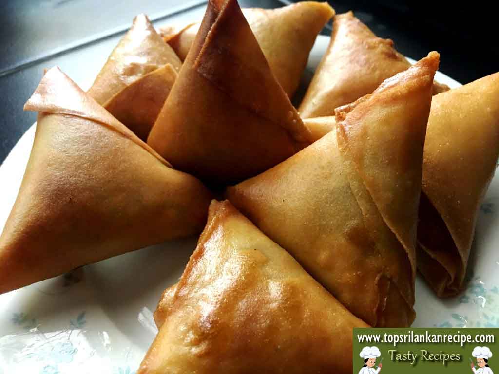 Make Fish Samosa Recipe Without Peas (Easy & Tasty) - Top Sri Lankan Recipe