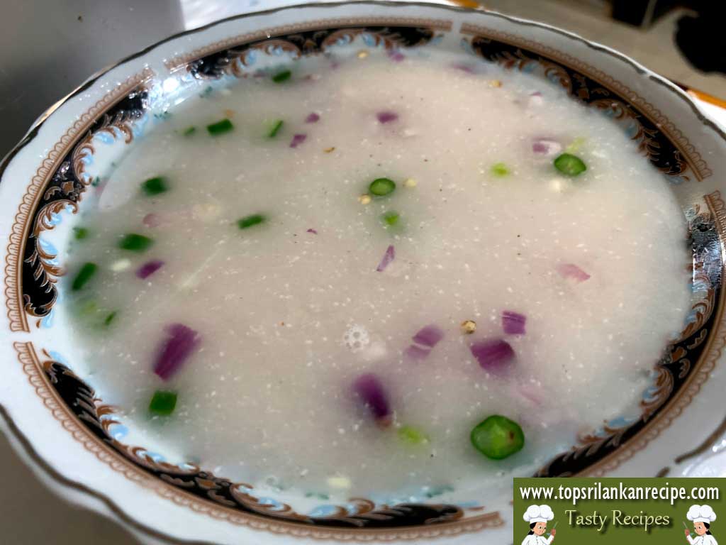 Pazhaya Soru Kanji Neeragaram Leftover Rice Recipe Jaffna